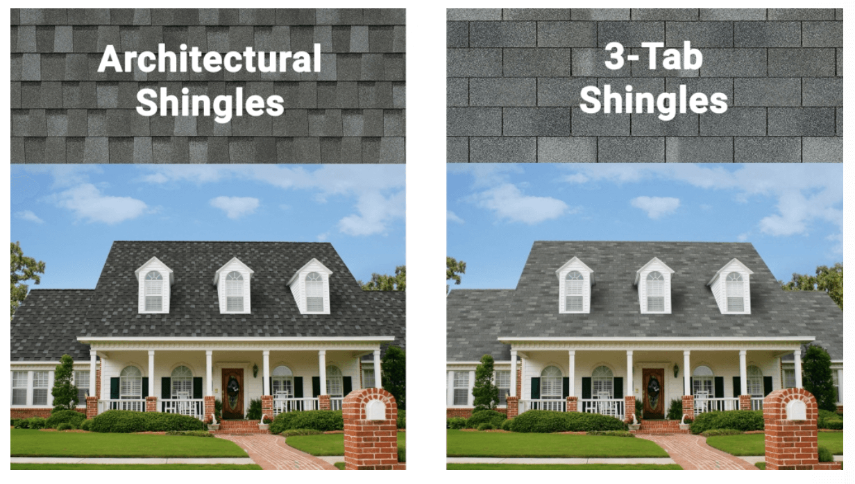 Complete Comparison Of 3 Tab Vs Architectural Shingles Rrg